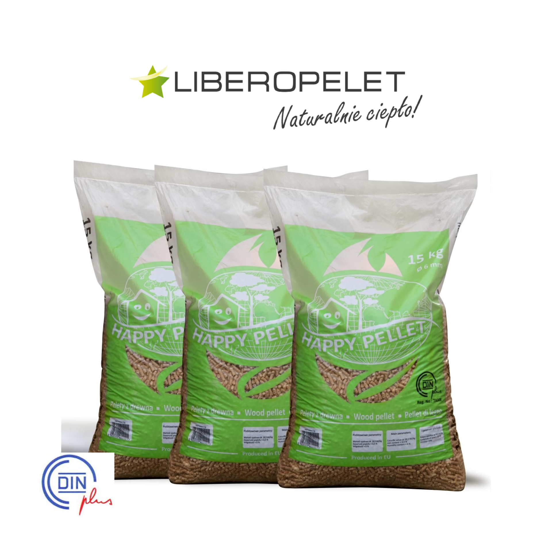 Happy Pellet 975 kg - Liberopelet